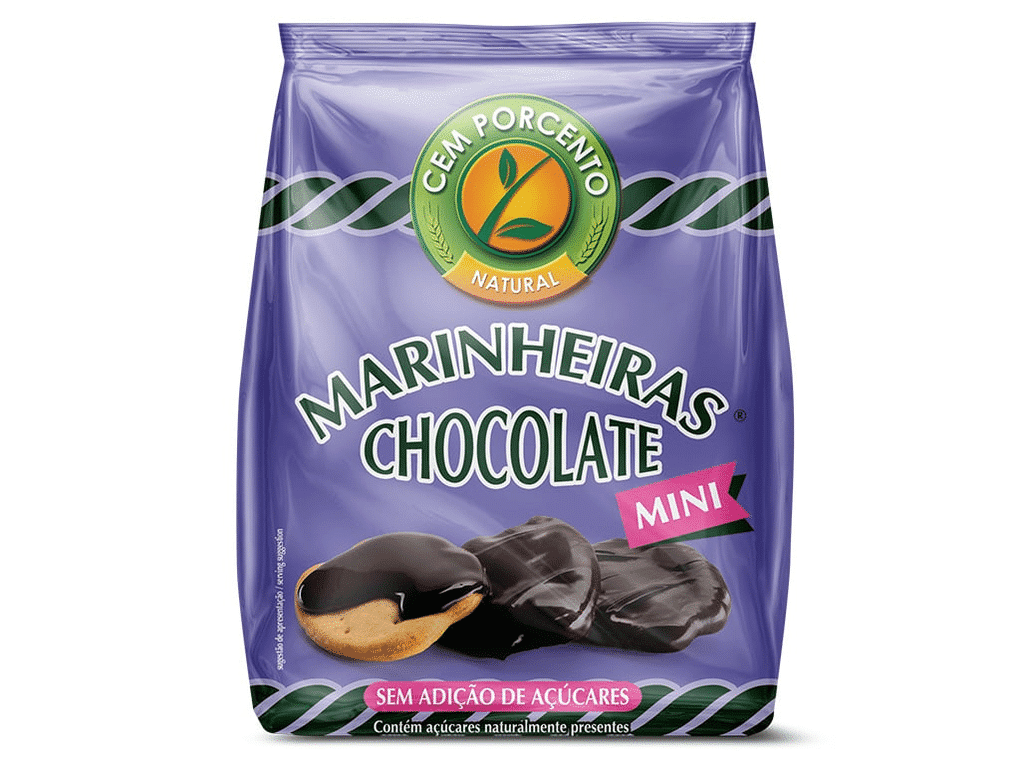 Embalagem de Mini Marinheiras com Chocolate — 50 g
