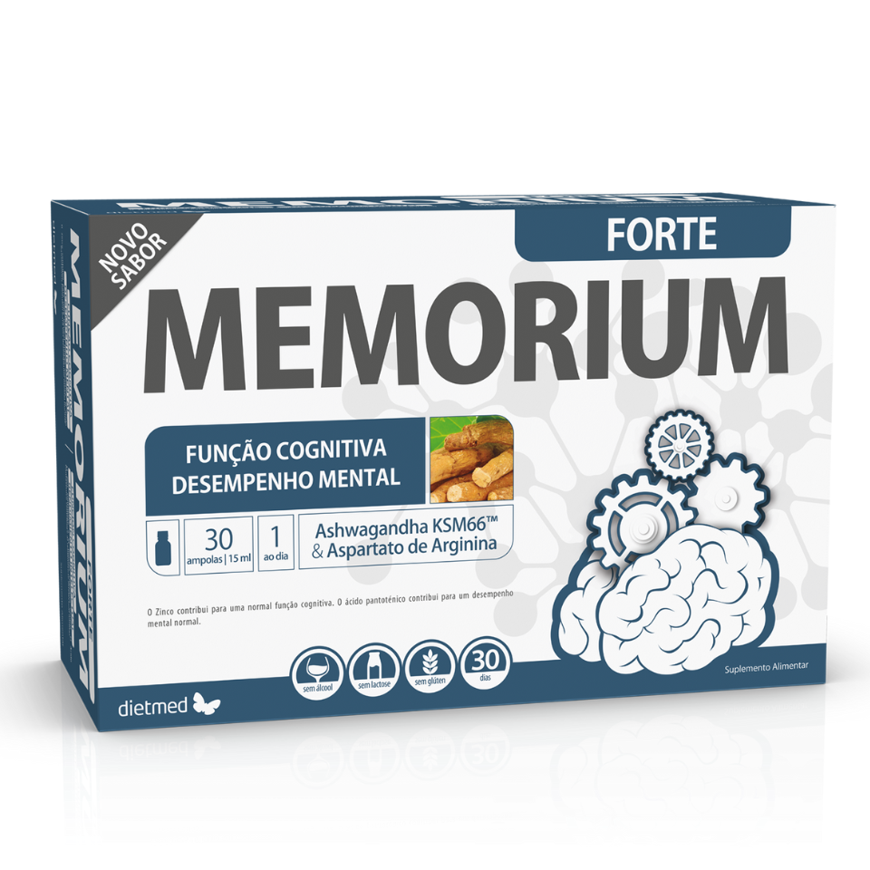 Embalagem de MEMORIUM FORTE 30 X 15ML ampolas