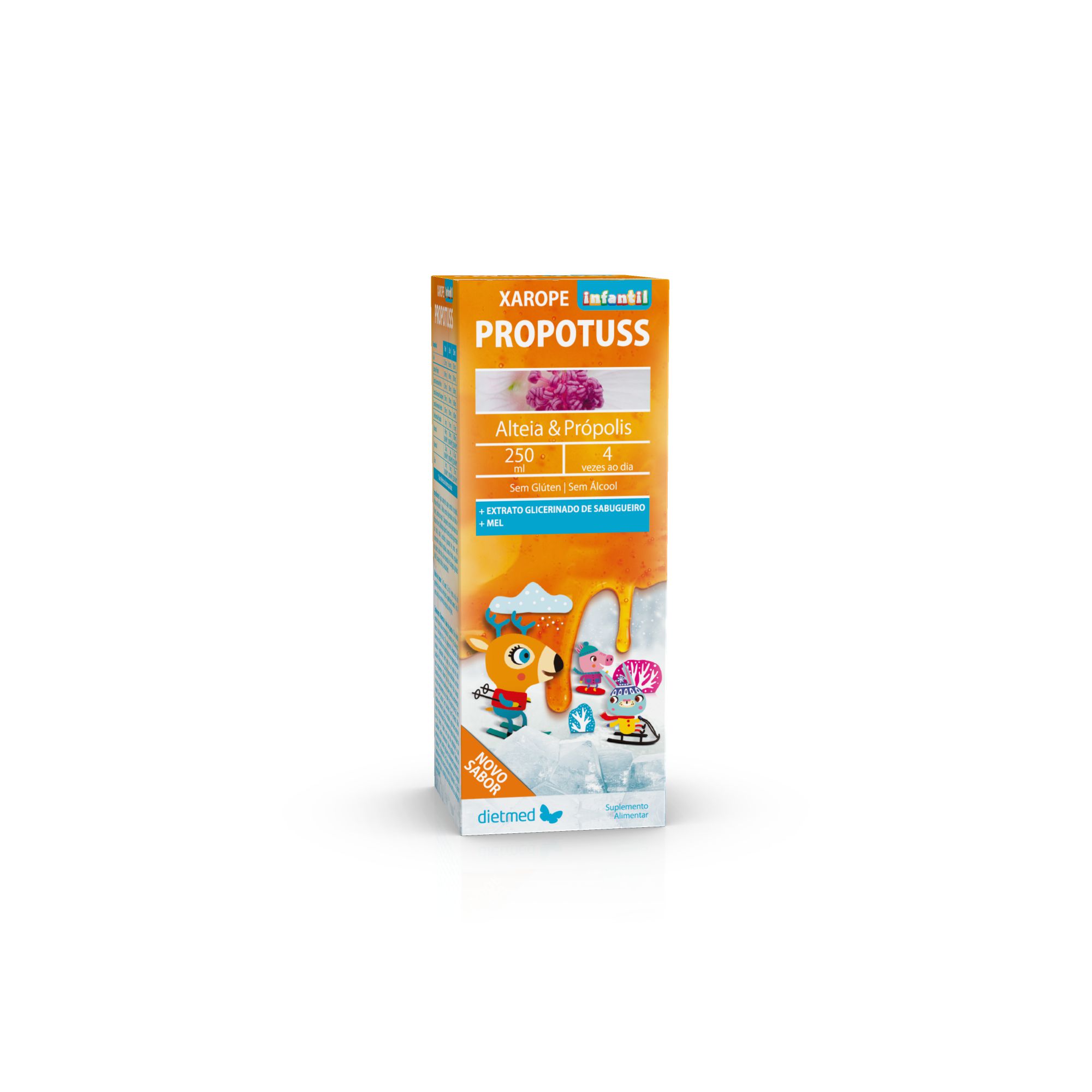 Embalagem de Propotuss Infantil — xarope 250 ml