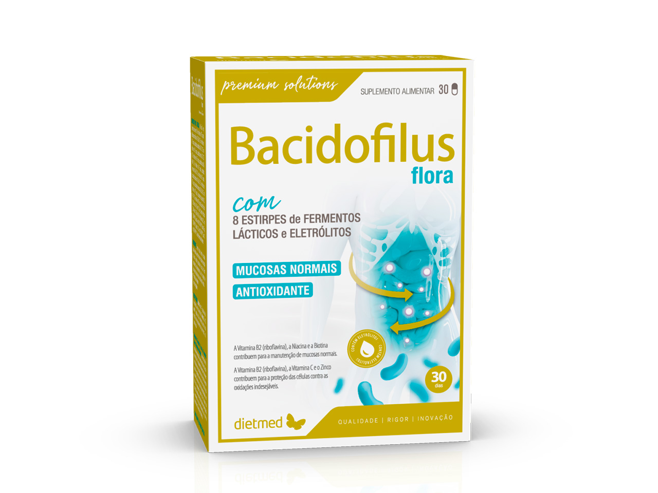 Embalagem de BACIDOFILUS FLORA 30 cápsulas