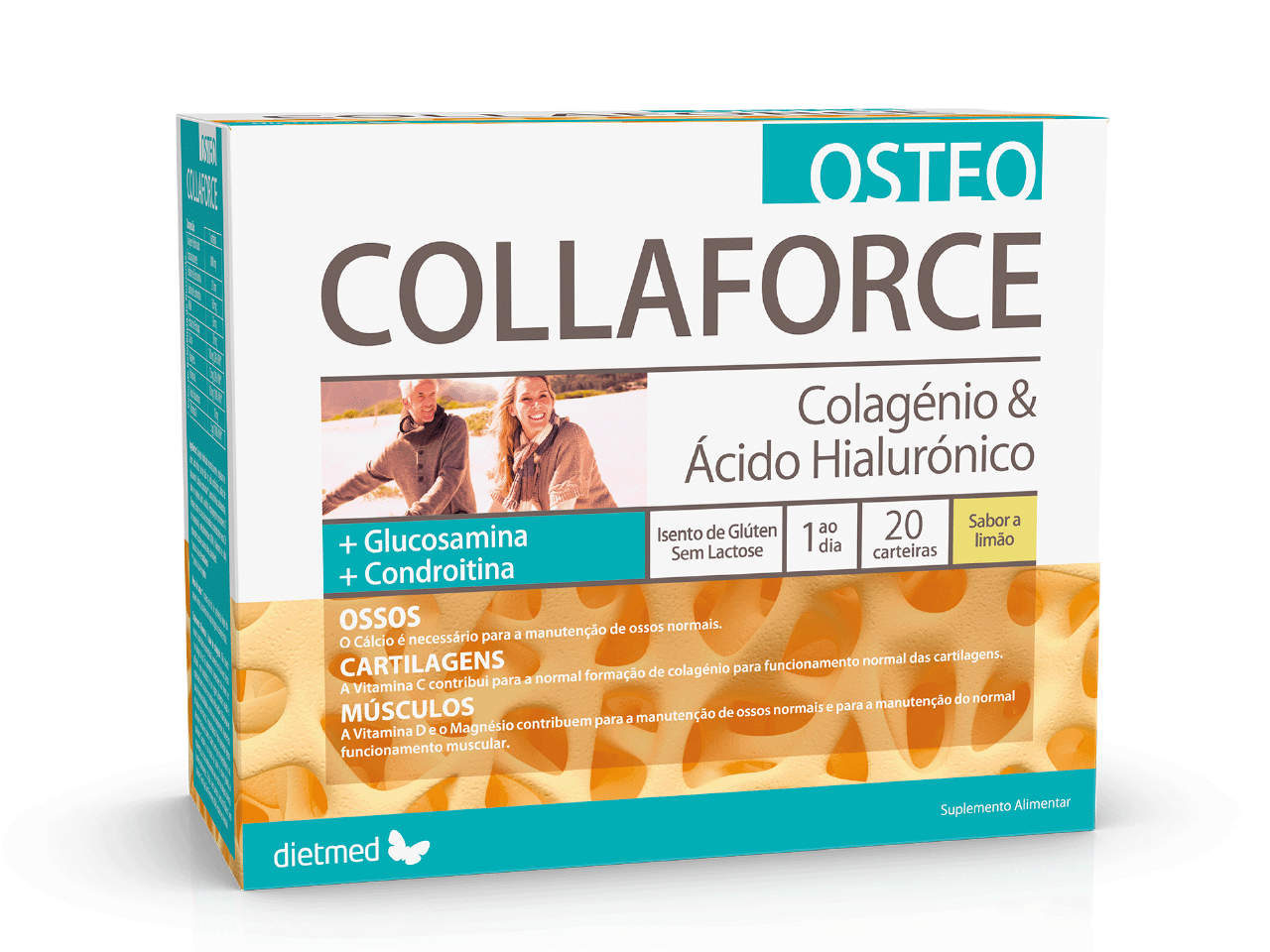 Embalagem de COLLAFORCE OSTEO 20 carteiras