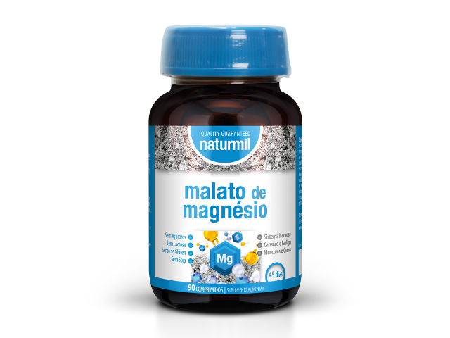 Embalagem de MALATO DE MAGNESIO 90 comprimidos