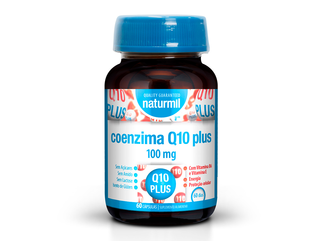 Embalagem de COENZIMA Q10 PLUS 100mg 60 capsulas