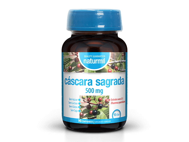 Embalagem de CASCARA SAGRADA 500mg 90 comprimidos