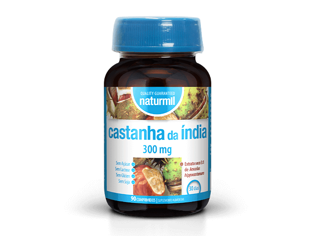 Embalagem de CASTANHA INDIA 300mg 90 comprimidos