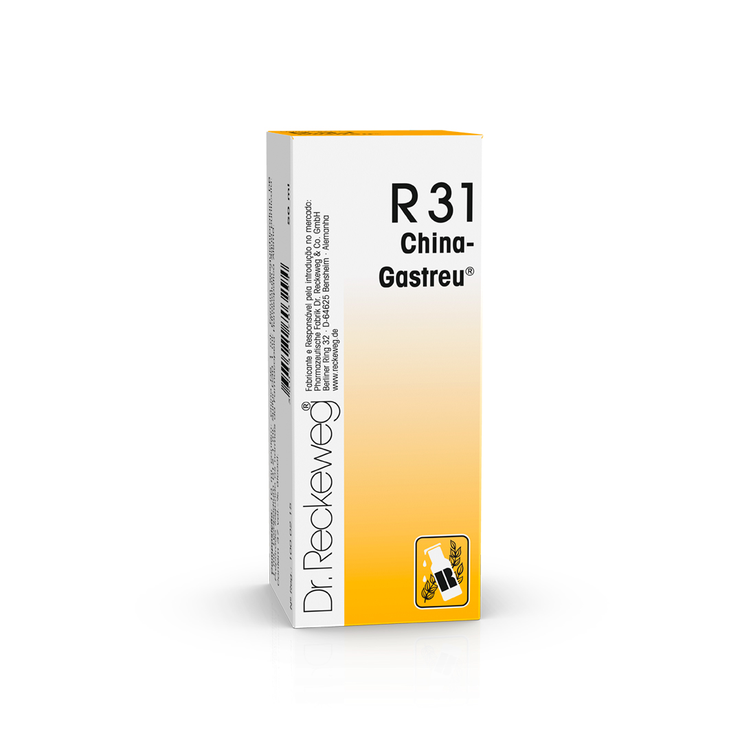 Embalagem de R31 China-Gastreu® — gotas 50 ml