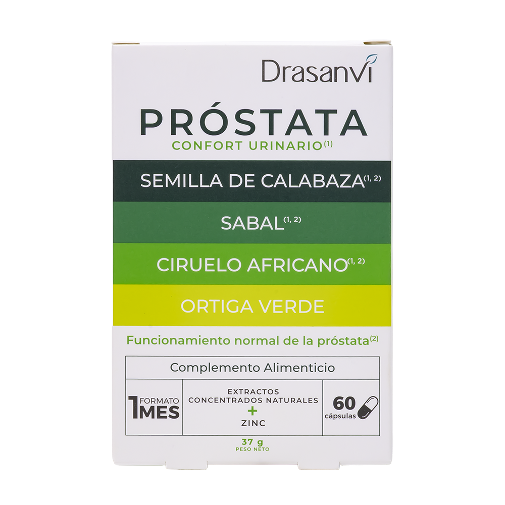 Embalagem de Próstata 60 cápsulas