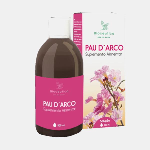 Embalagem de Pau d’Arco — Solução 500 ml