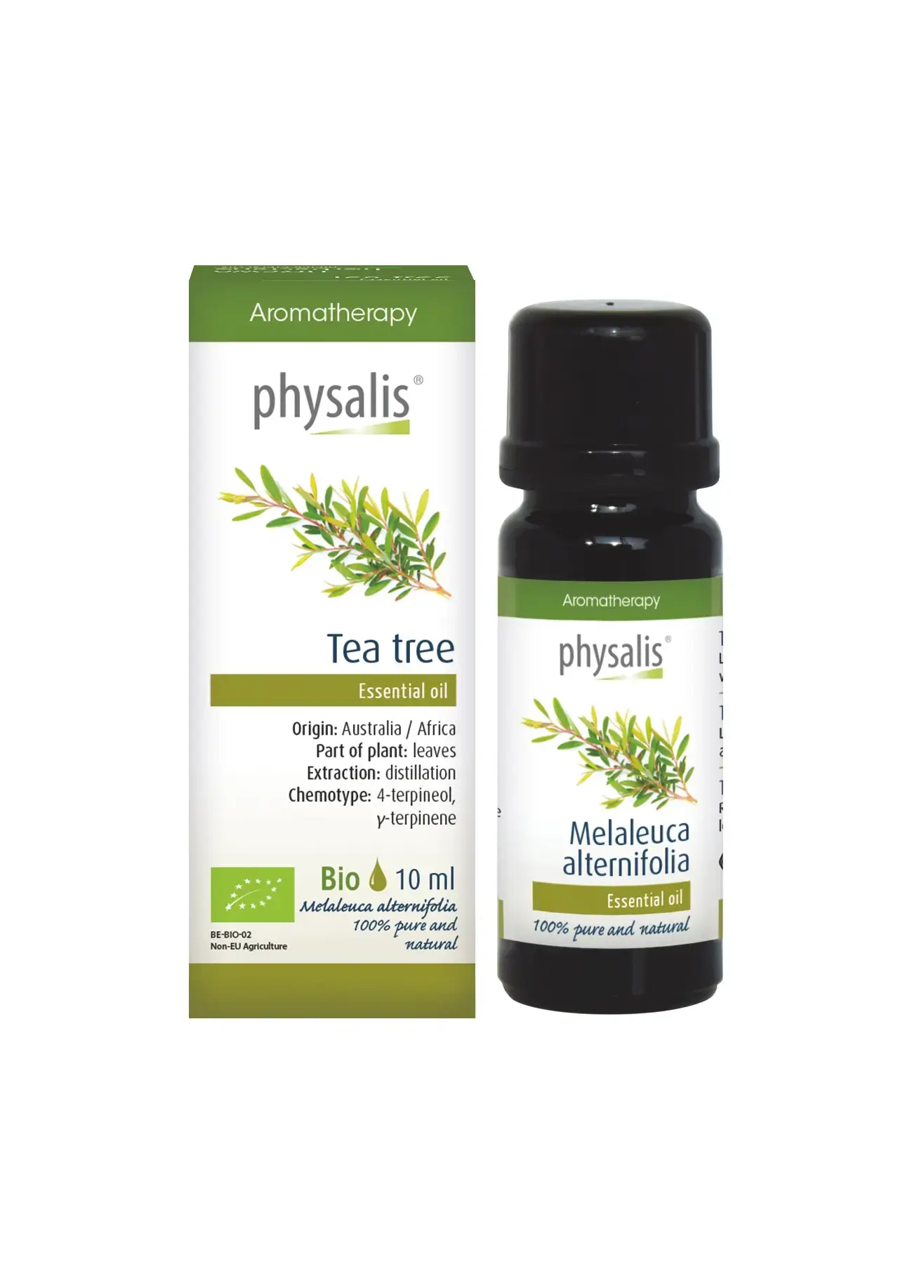 Embalagem de Óleo Essencial de Árvore-do-Chá BIO — 10 ml