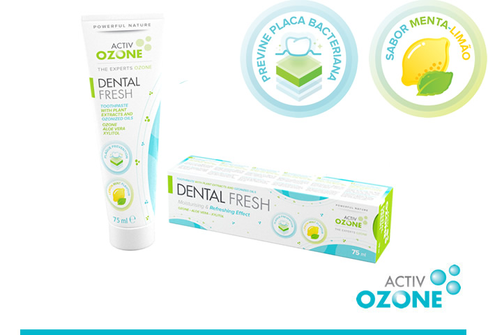 Embalagem de Activozone Ozone Dental Fresh — 75 ml