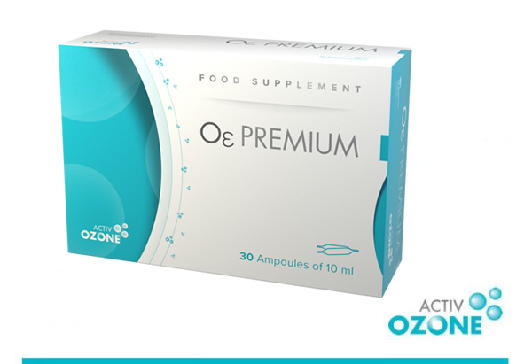 Embalagem de Oε Premium — 30 Ampolas