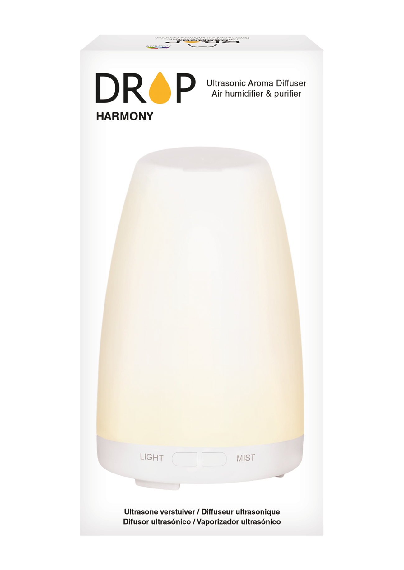 Embalagem de Difusor Ultrassónico Harmony