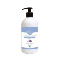 Embalagem de Gel de Banho Relaxante Lavanda e Verbena Bio — 500 ml