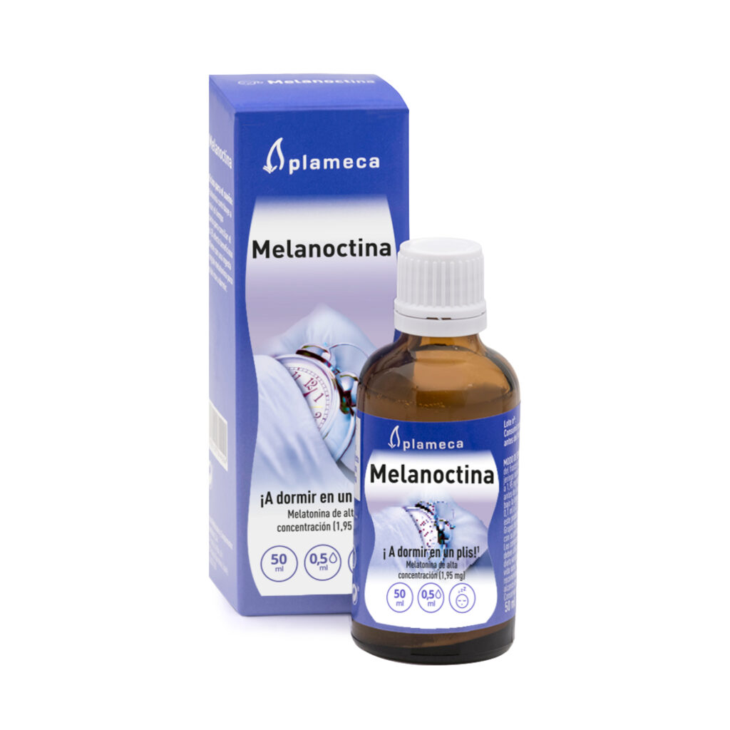 Embalagem de Melanoctina Gotas — 50 ml