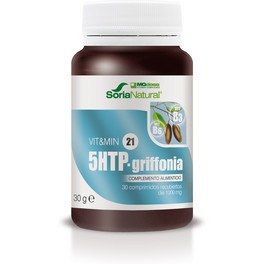 Embalagem de C-21 5-HTP Griffonia + B3 + B6 — 30 comprimidos