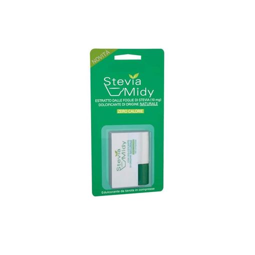 Embalagem de Stevia Midy — 100 comprimidos