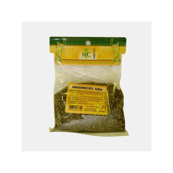 Embalagem de Manjericão — Folha 50 g